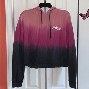 PINK Cropped hoodie
